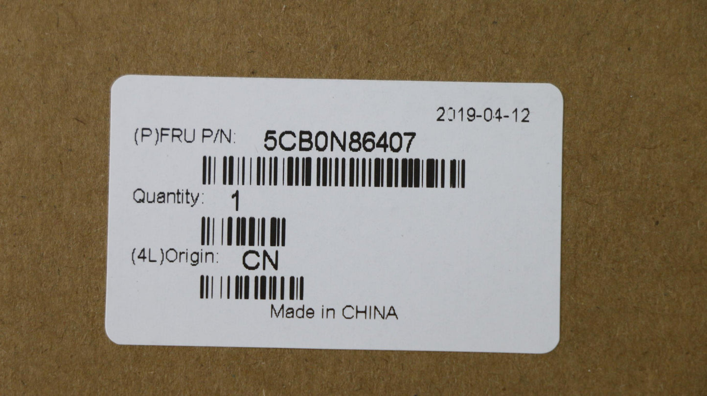 Lenovo Uppercaseasml80Xlpg Imr Usint - 5CB0N86407