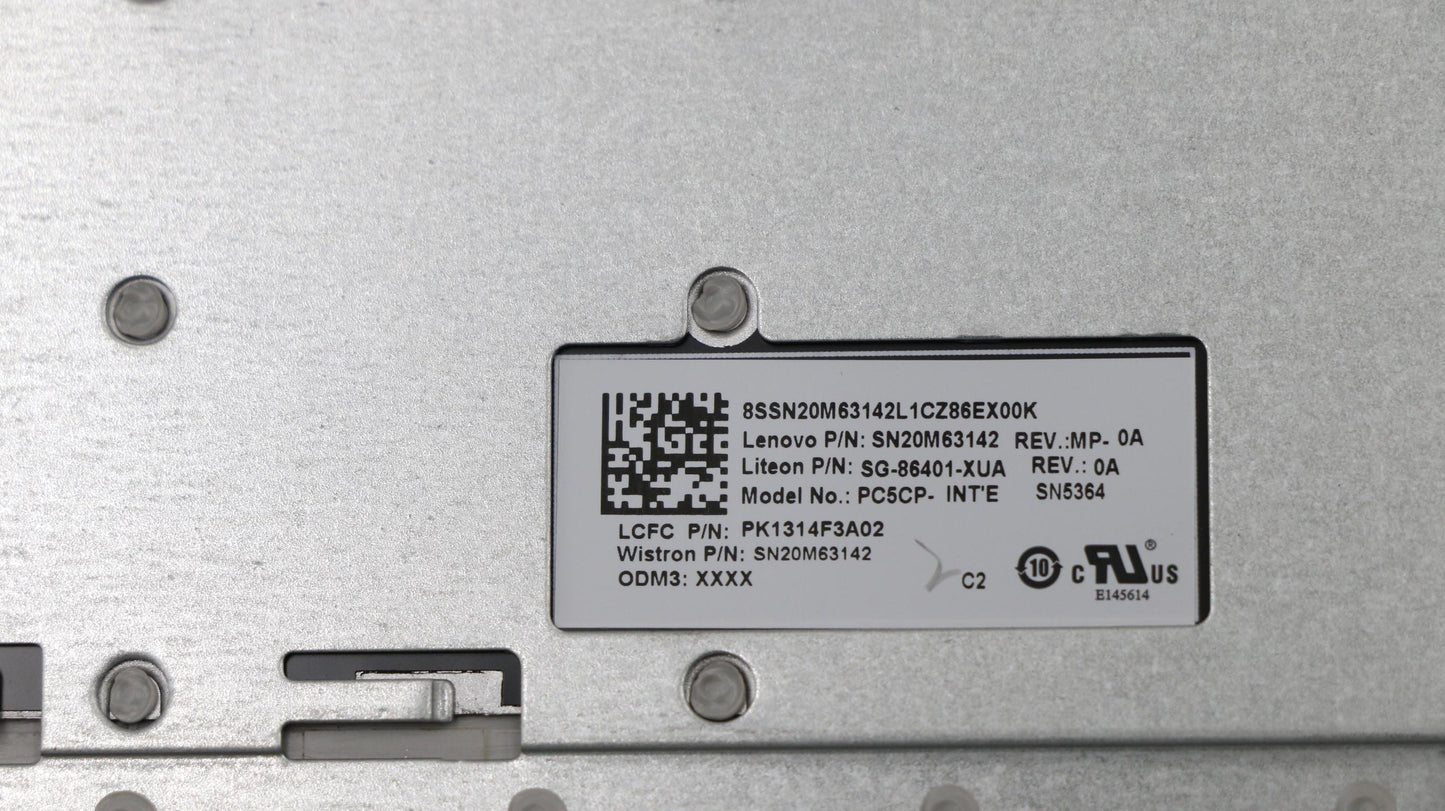 Lenovo Uppercaseasml80Xlpg Imr Usint - 5CB0N86407