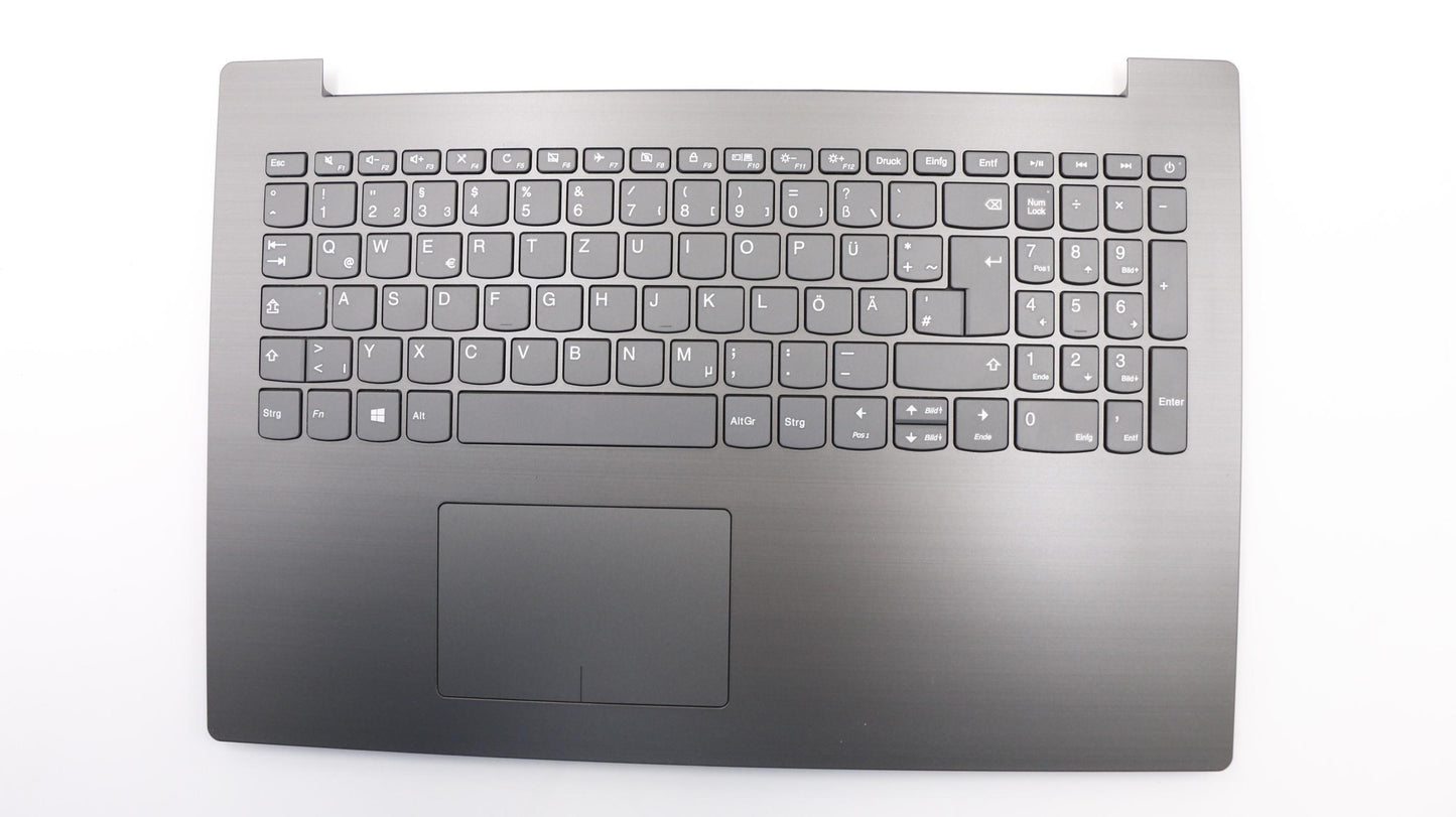 Lenovo C-Cover with Keyboard, German Layout, Iron Grey, Non-Backlit - 5CB0N86425