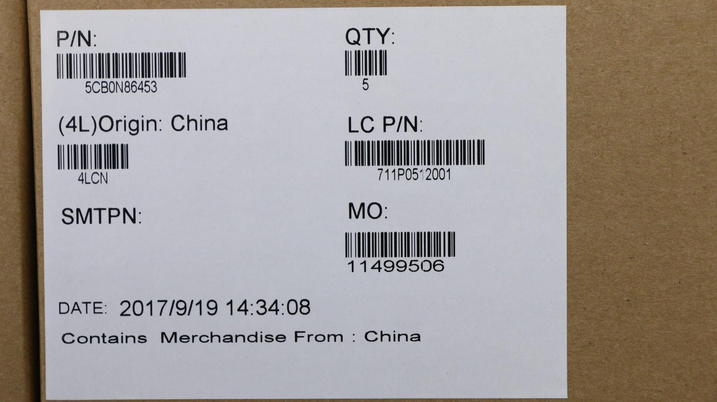 Lenovo Hingecap15Tl80Xl Bw Pt - 5CB0N86453