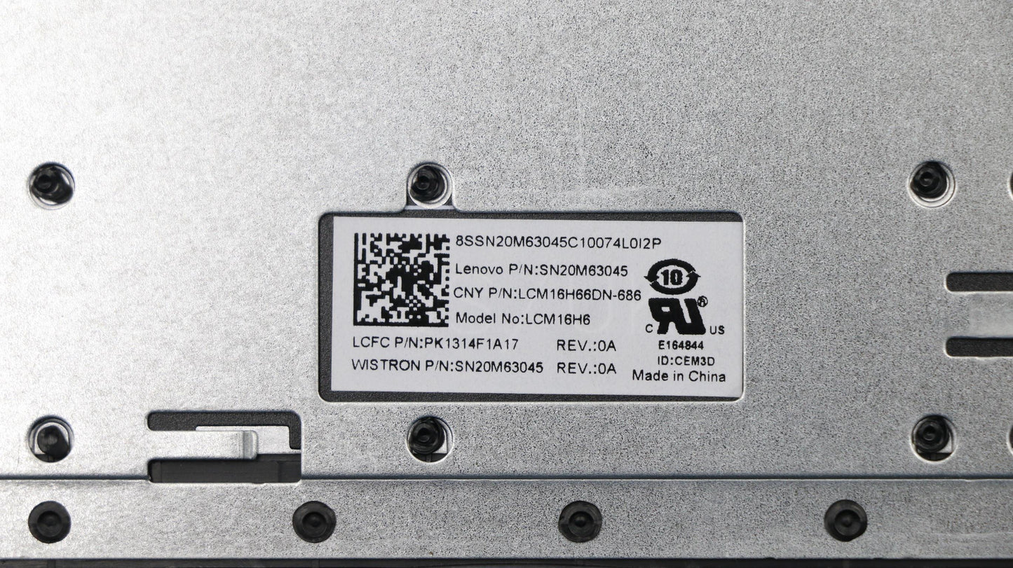 Lenovo Uppercaseasml80Xlig Imr Nordic - 5CB0N86484