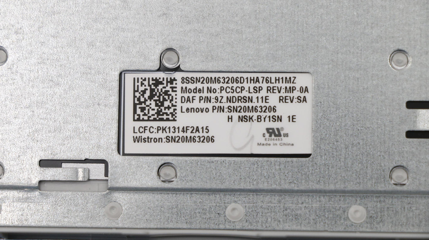 Lenovo Logic Upper Assembly 15T P G L - 5CB0N86495