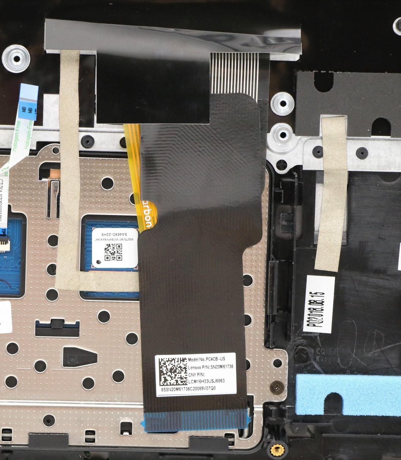 Lenovo C-Cover with Keyboard, USA English, Backlight - 5CB0N89971