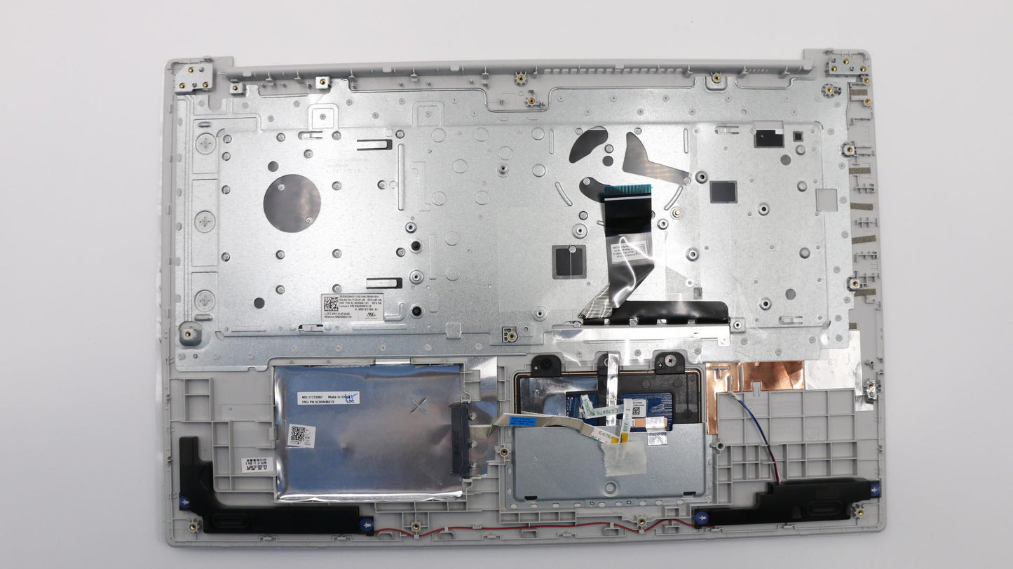 Lenovo Upper Case in Platinum Grey with English Keyboard - 5CB0N96215