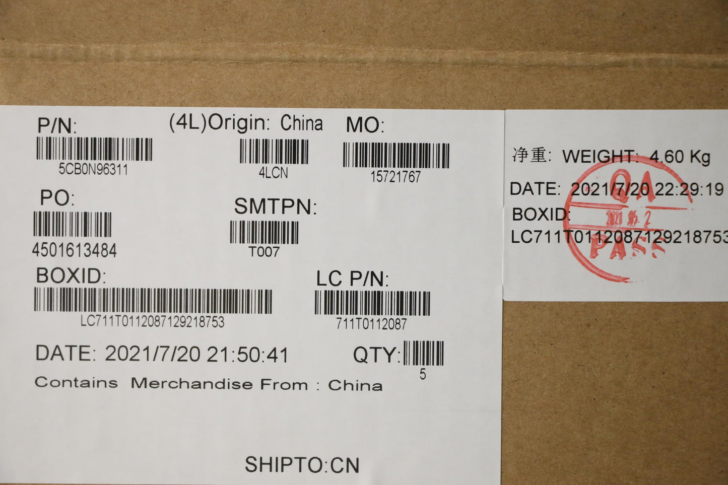 Lenovo Uppercaseasml80Xm Igbelkbfp - 5CB0N96311