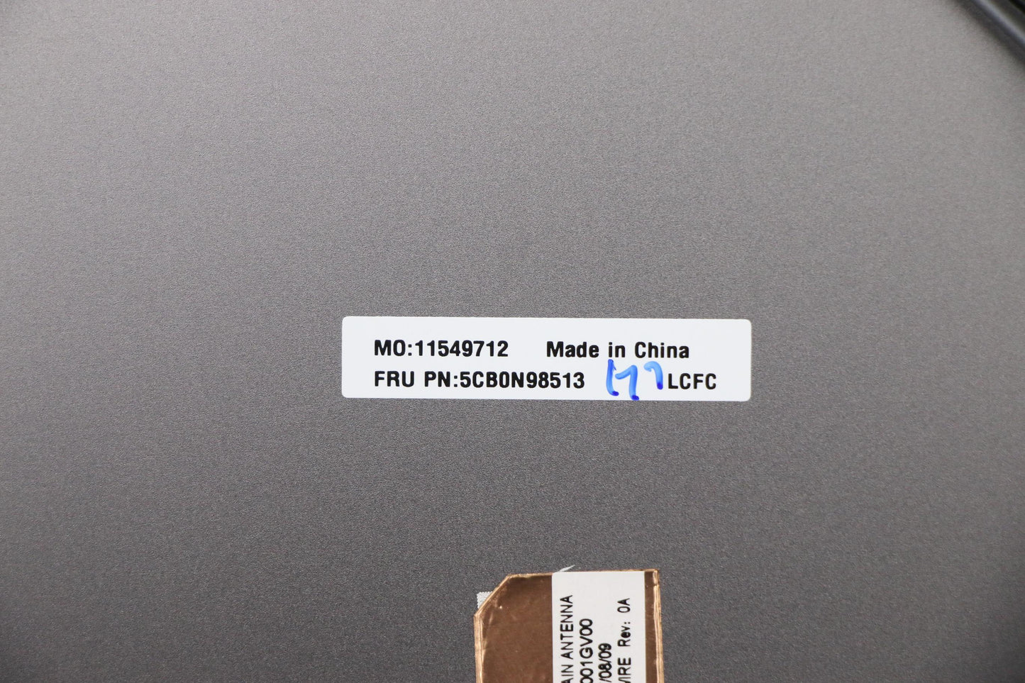 Lenovo Lcdcoverassembly L80Yl Ig Ptw/ - 5CB0N98513