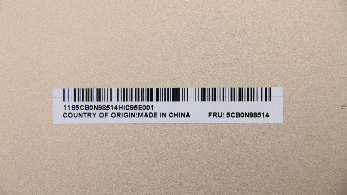 Lenovo Lcd Cover Assembly Gold - 5CB0N98514