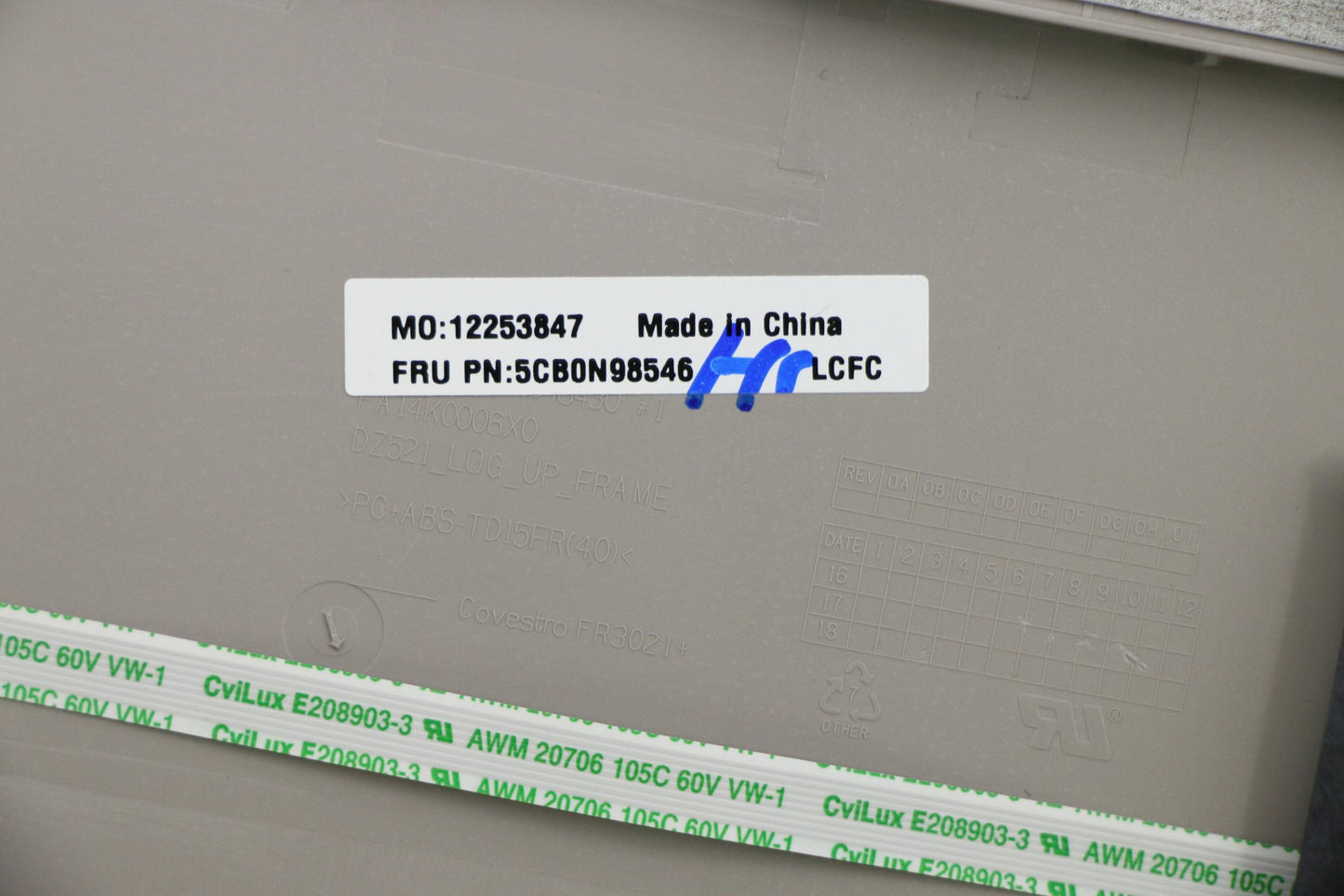 Lenovo Logic Upper Assembly Bl Bze Us - 5CB0N98546