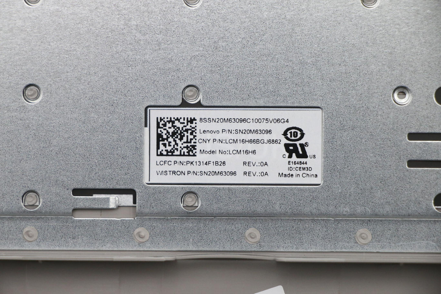 Lenovo Uppercaseasml80Ylbllbbul - 5CB0N98593