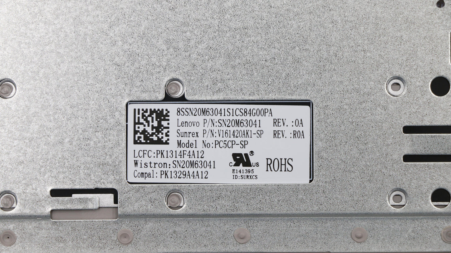 Lenovo Uppercaseasml80Yllbspa - 5CB0N98624