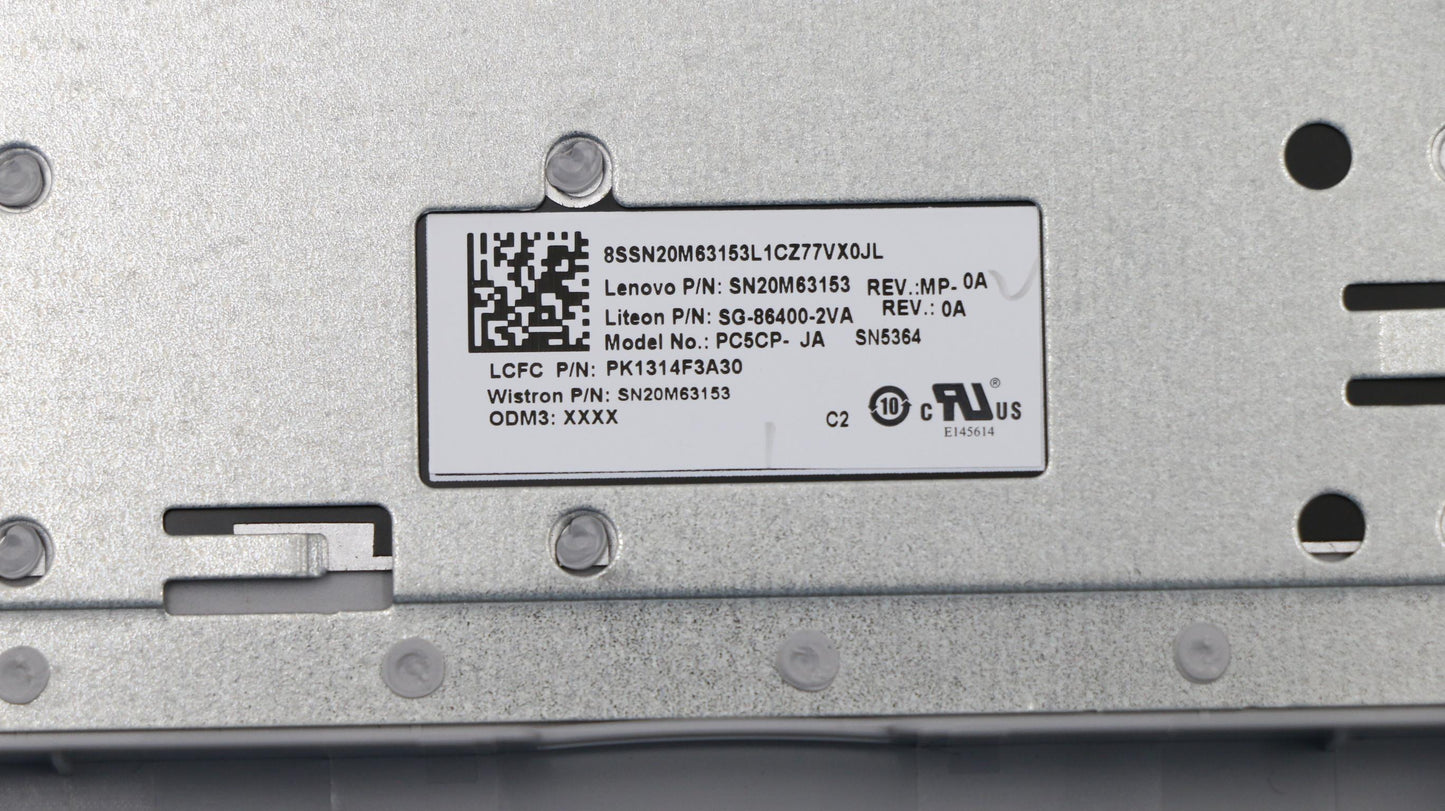 Lenovo Uppercaseasml80Ylmgrjpn - 5CB0N98627