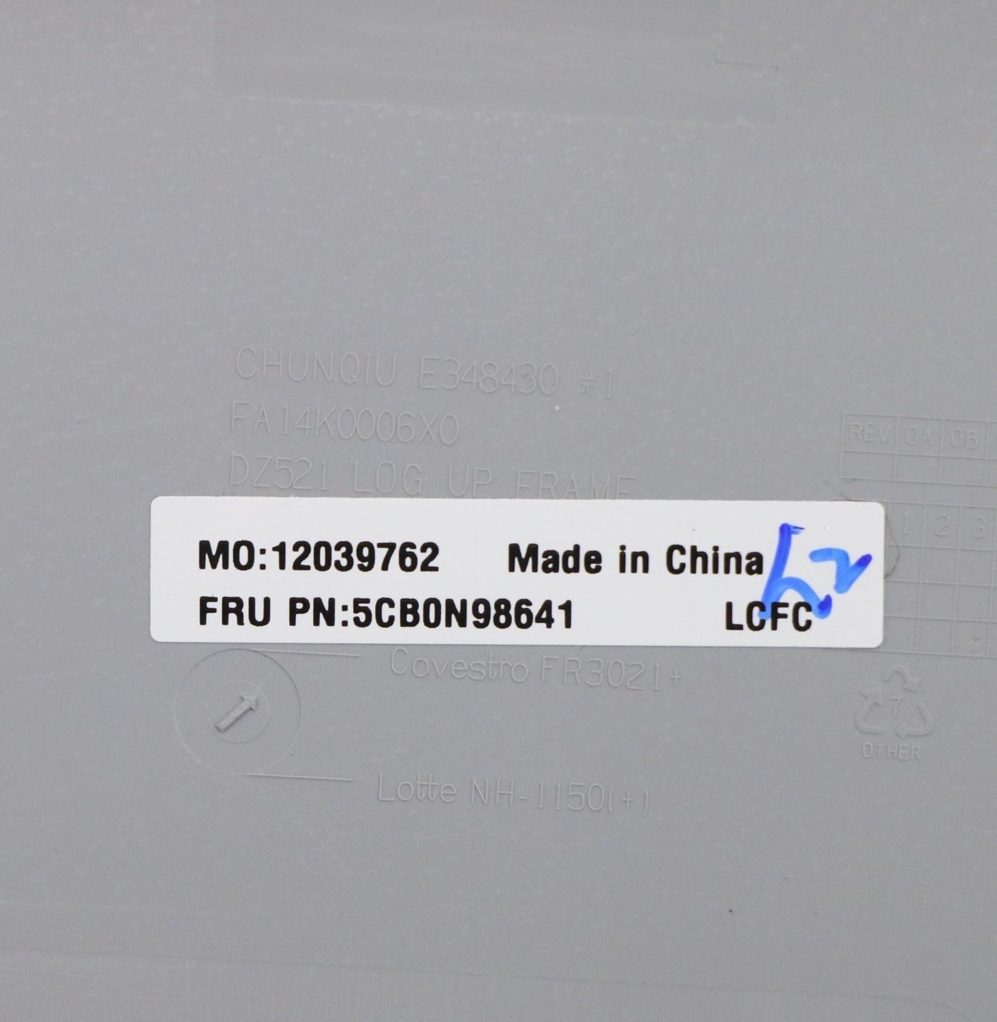 Lenovo Uppercaseasml80Ylblmgrspa - 5CB0N98641
