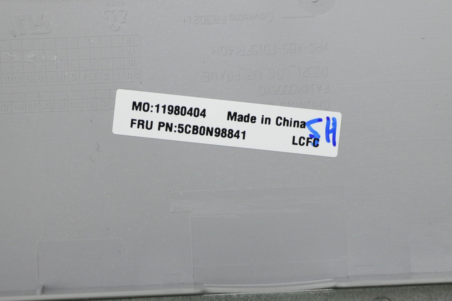 Lenovo Uppercaseasml80Ylblmgrarafpr - 5CB0N98841