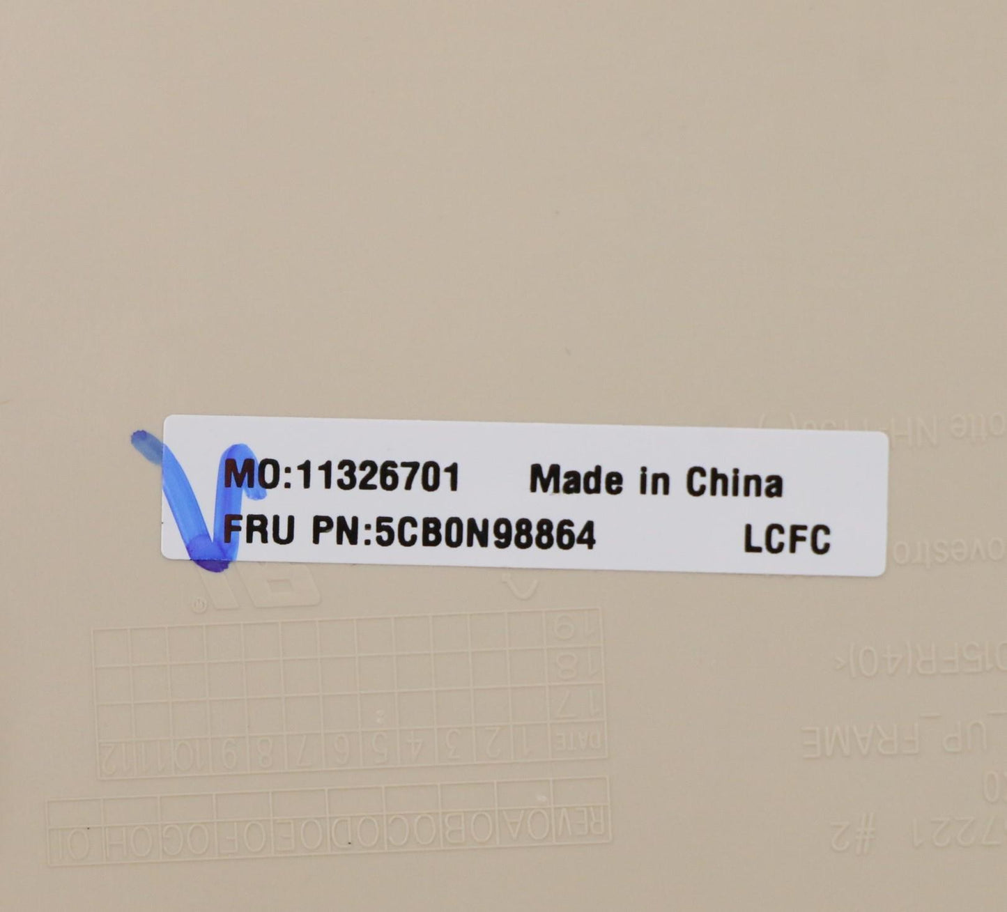 Lenovo Uppercaseasml80Ylchamuke - 5CB0N98864