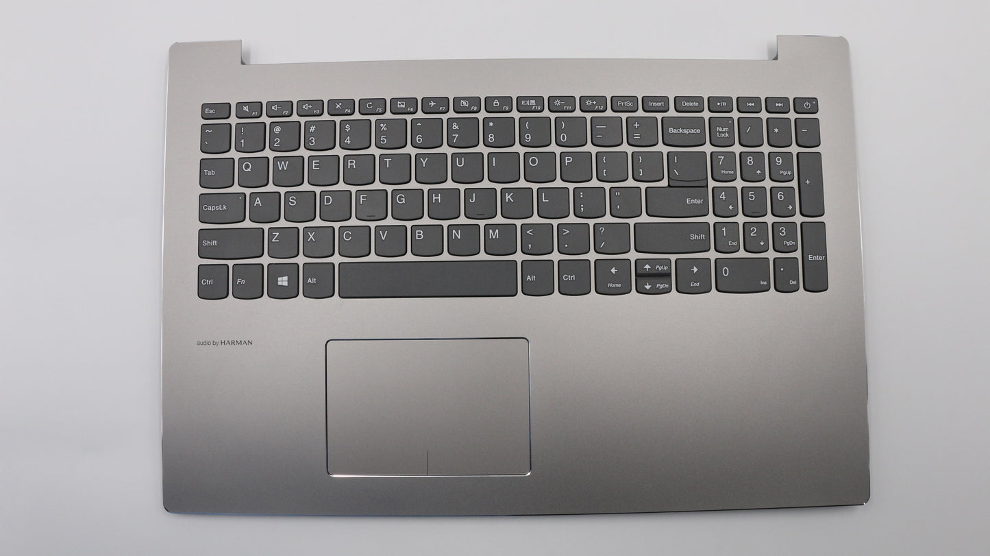 Lenovo C-Cover with Keyboard, English, Mineral Gray, Touchpad - 5CB0N98894