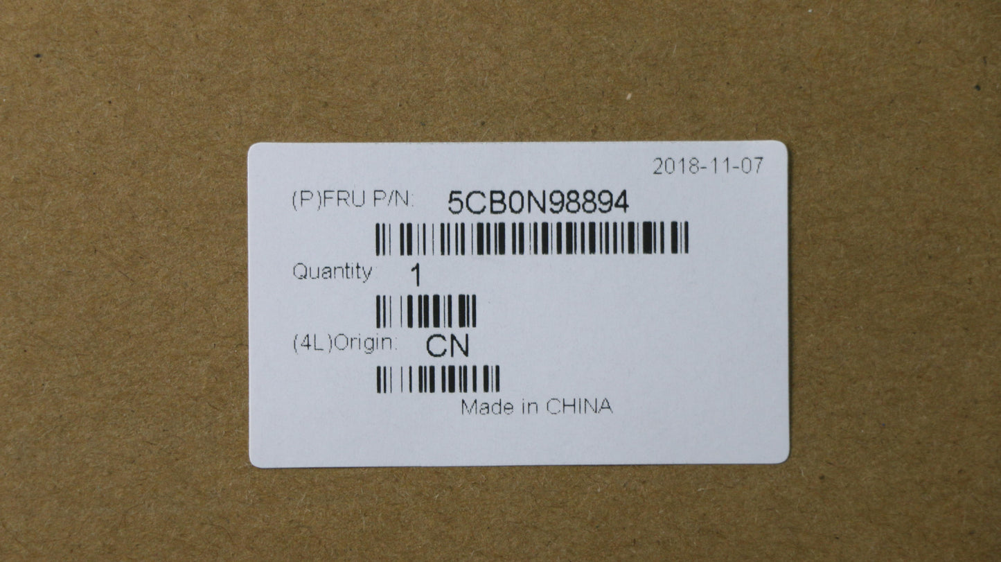 Lenovo C-Cover with Keyboard, English, Mineral Gray, Touchpad - 5CB0N98894