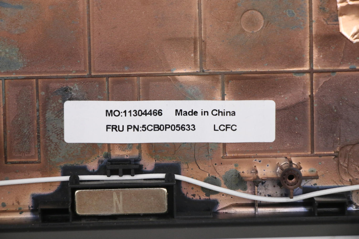 Lenovo Upper Case L 80Yw W/Kb Fr - 5CB0P05633