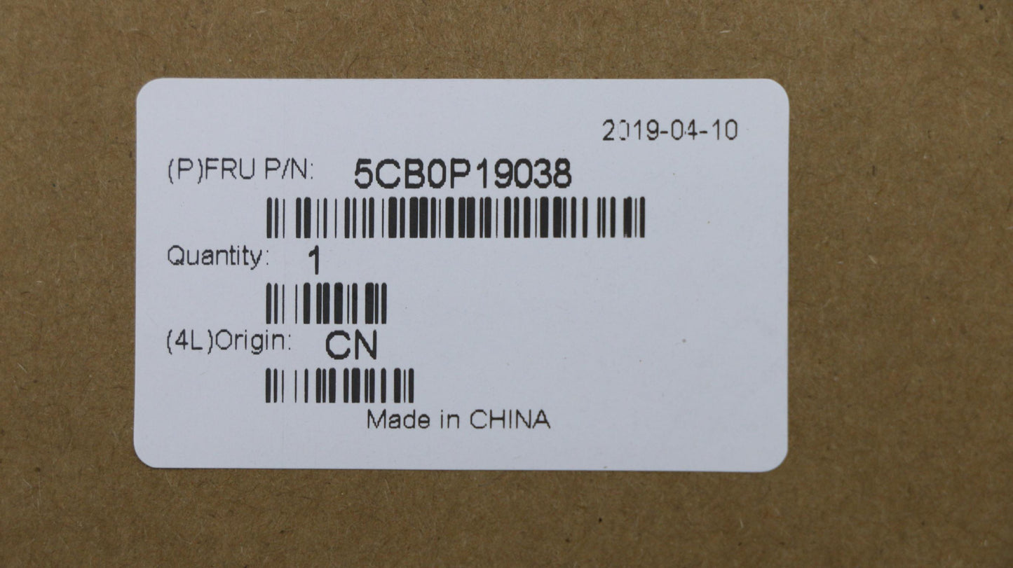 Lenovo LCD Cover, FHD, Platinum Grey - 5CB0P19038