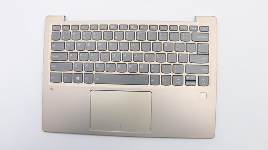Lenovo Upper Case, Champagne Color, Fingerprint Reader, US Keyboard - 5CB0P19095