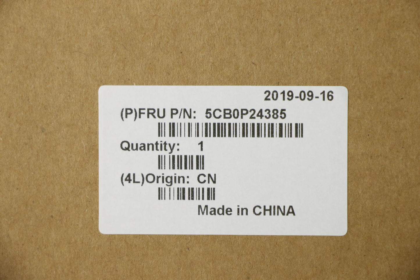 Lenovo Uppercaseasml80Yybk Fra Kb Bl - 5CB0P24385
