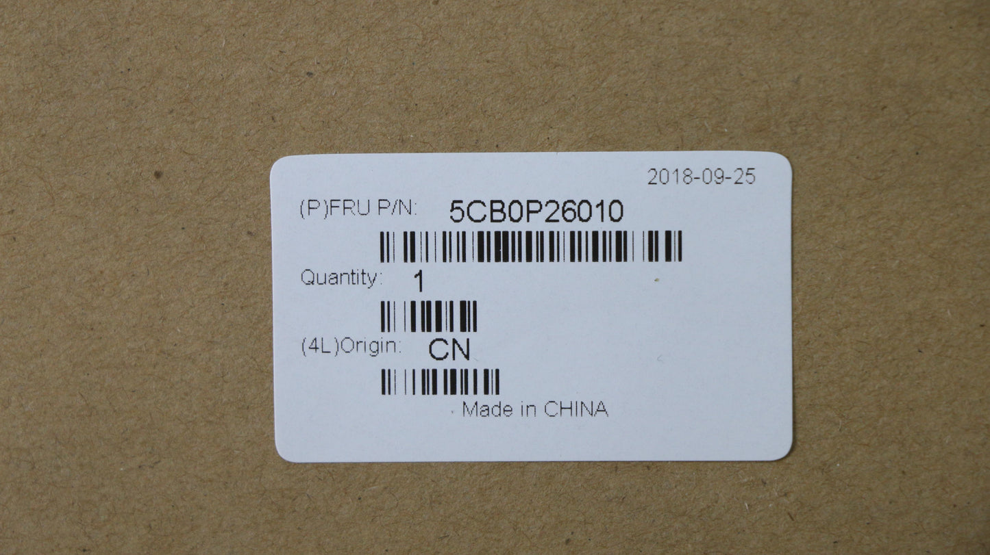 Lenovo Uppercasec80X4 Redw/Kbnfpnbl I - 5CB0P26010