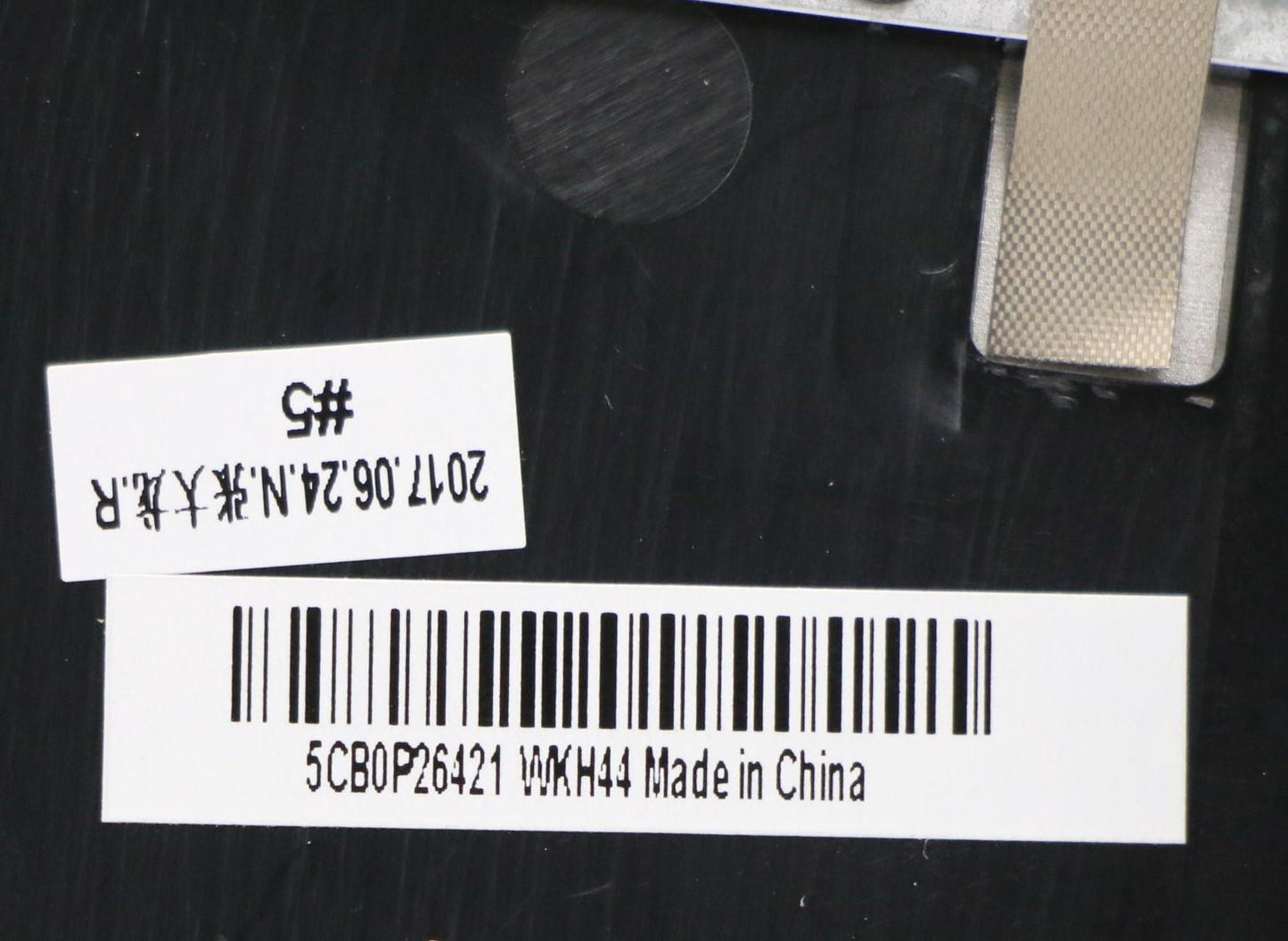Lenovo Upper Case C 80X2 Bz Nfp Blw/K - 5CB0P26421