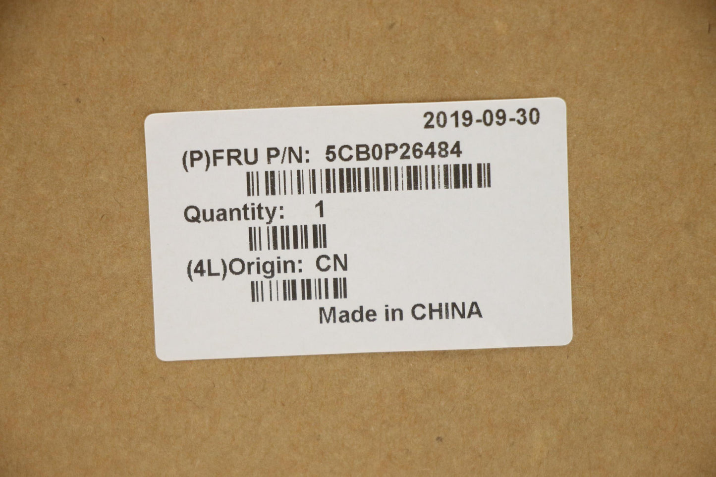Lenovo Uppercasec80X2Bpnfp Blw/Kbus - 5CB0P26484
