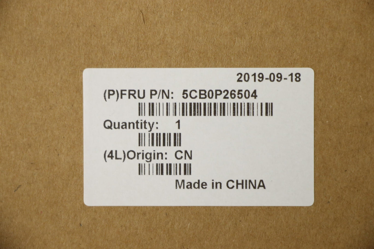 Lenovo Uppercasec80X2Bpnfp Blw/Kbru - 5CB0P26504