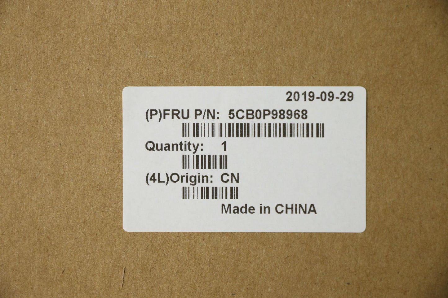 Lenovo Up Silver Nfp W/Kb Nbl Fre - 5CB0P98968