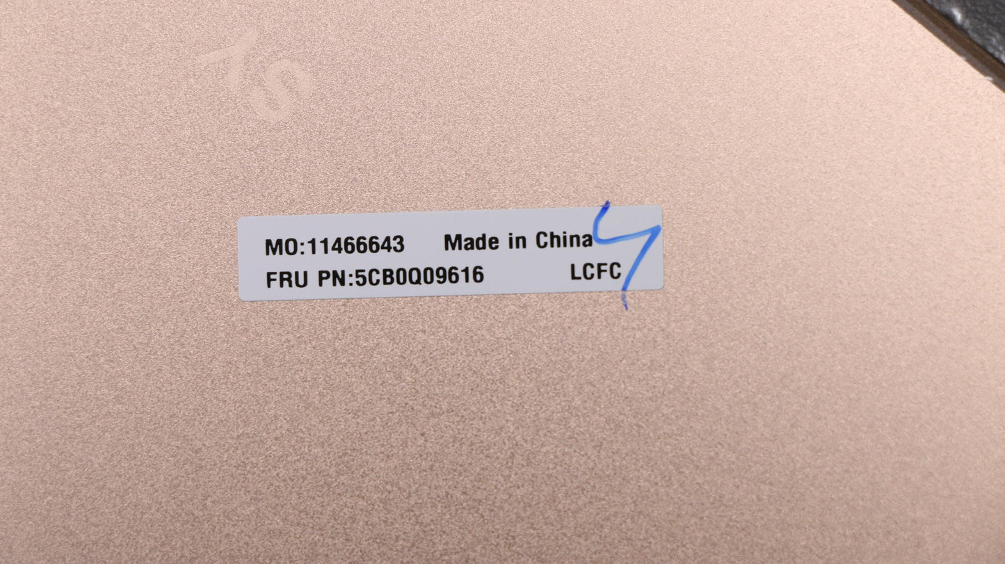 Lenovo Log Low Assembly_Cop - 5CB0Q09616