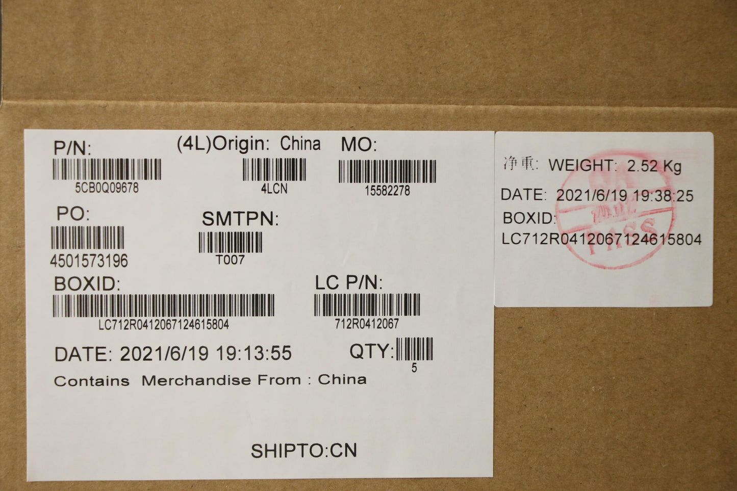 Lenovo Logic Up Assembly Ptn_Us - 5CB0Q09678