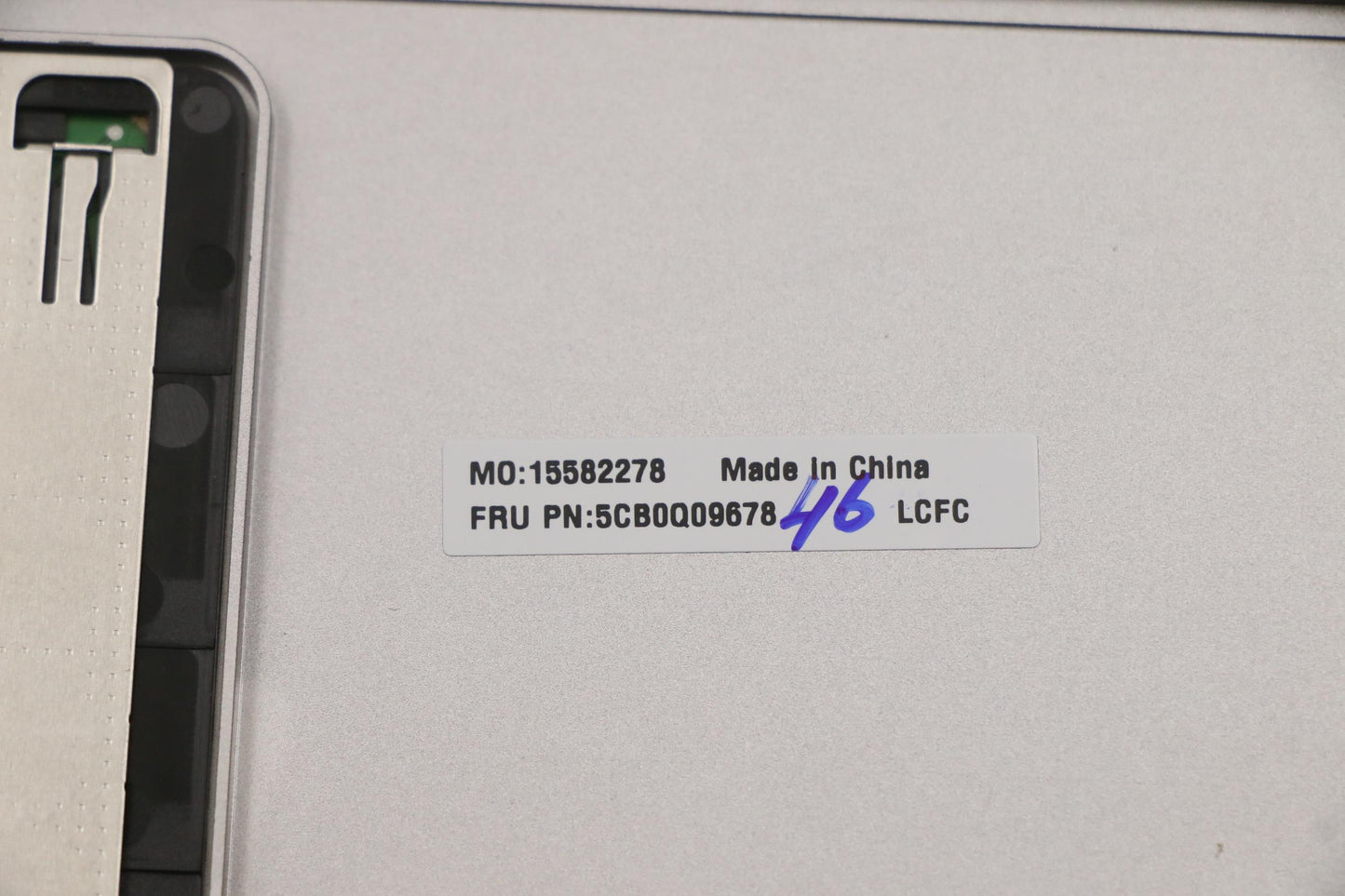 Lenovo Logic Up Assembly Ptn_Us - 5CB0Q09678