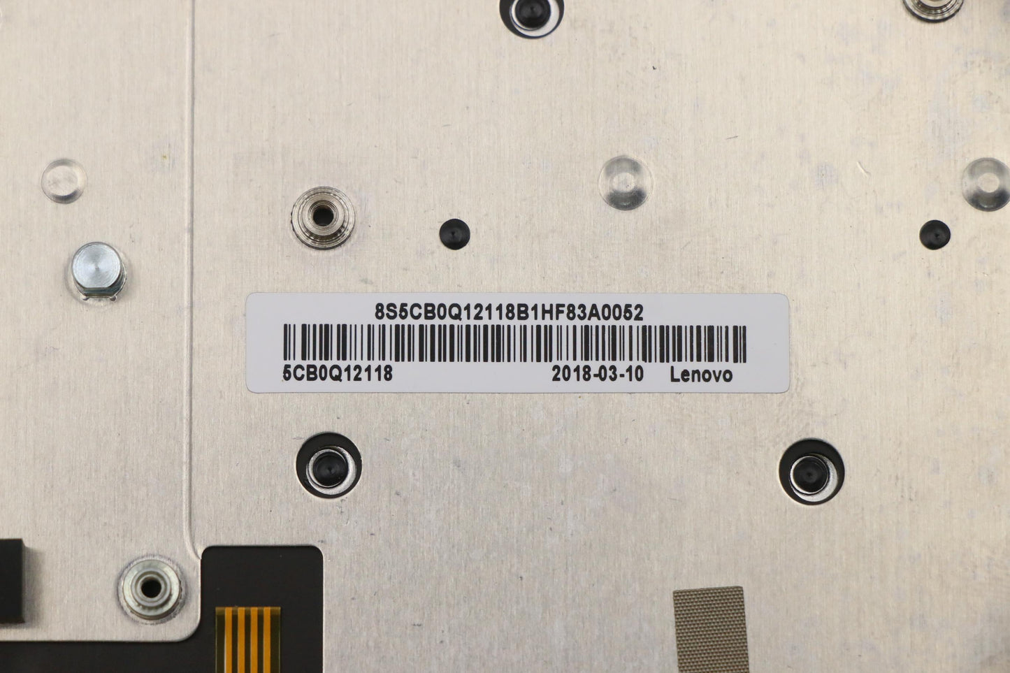 Lenovo Upper Case B 81B5 Bl Ptn W/Kb - 5CB0Q12118