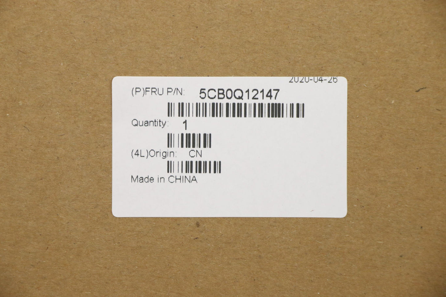 Lenovo Upper Case B 81B5 Bl Ptn W/Kb - 5CB0Q12147