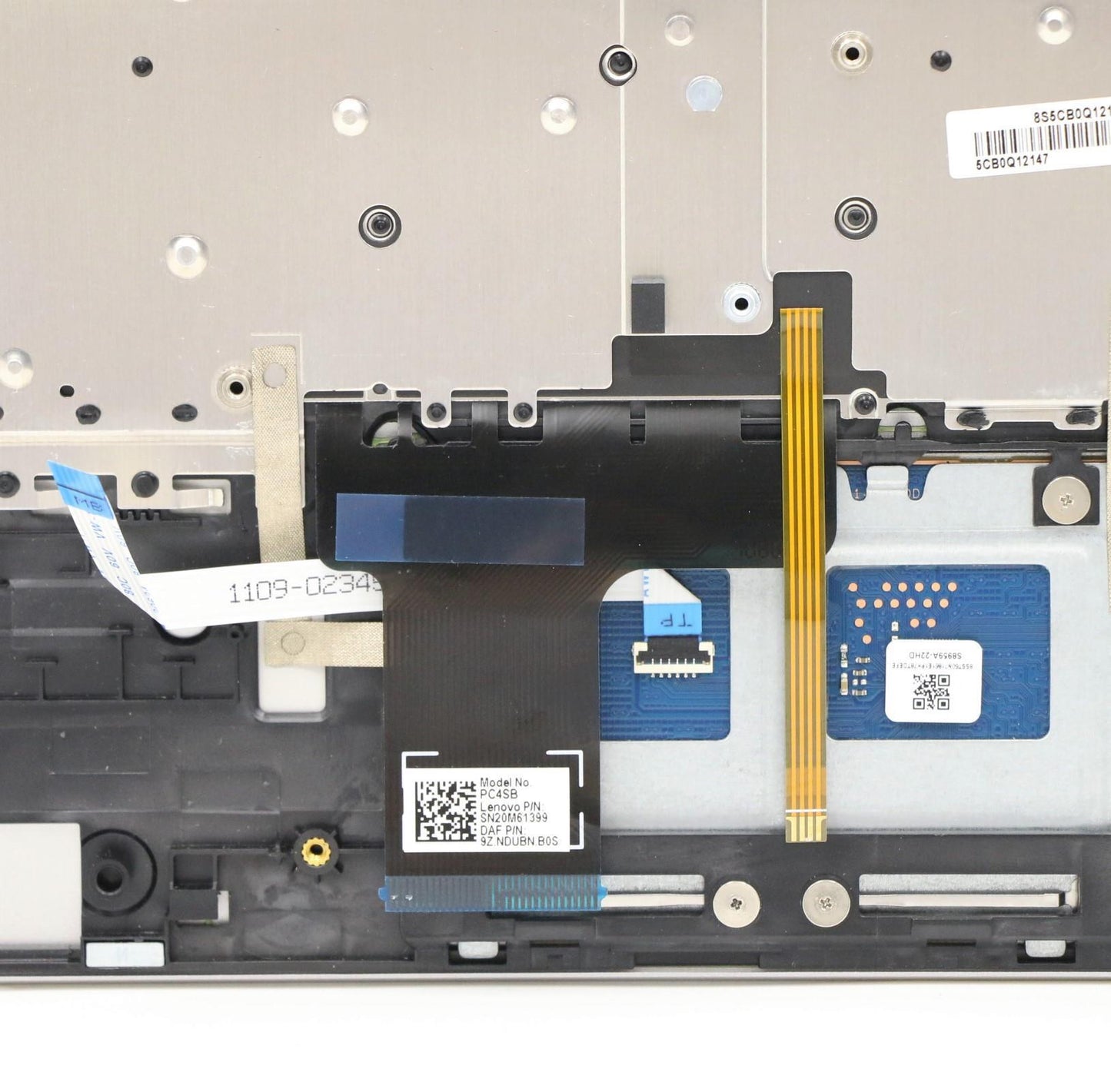 Lenovo Upper Case B 81B5 Bl Ptn W/Kb - 5CB0Q12147