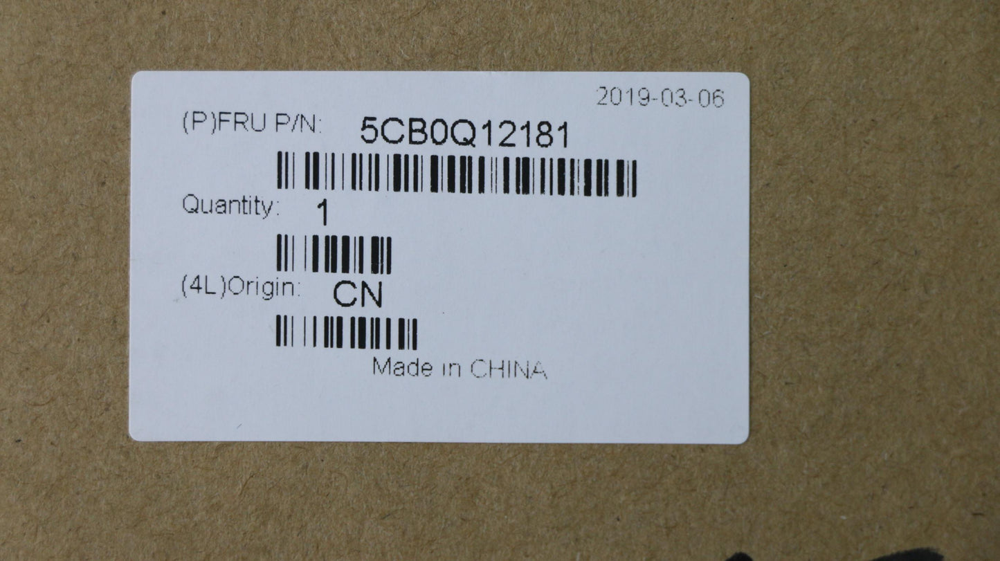 Lenovo Upper Case B 81B5 Bl Ig W/Kb C - 5CB0Q12181