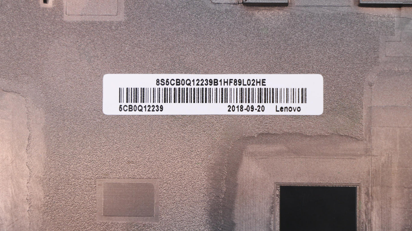Lenovo Lower Case Cover, Iron Gray - 5CB0Q12239