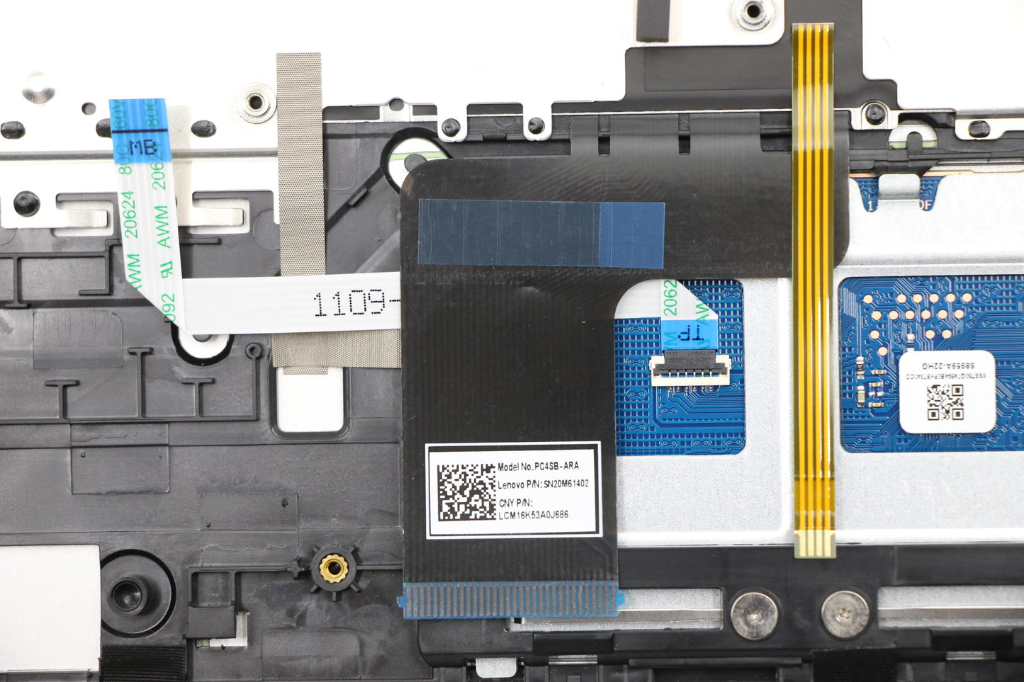 Lenovo Upper Case B 81B5 Bl Ptn W/Kb - 5CB0Q12262