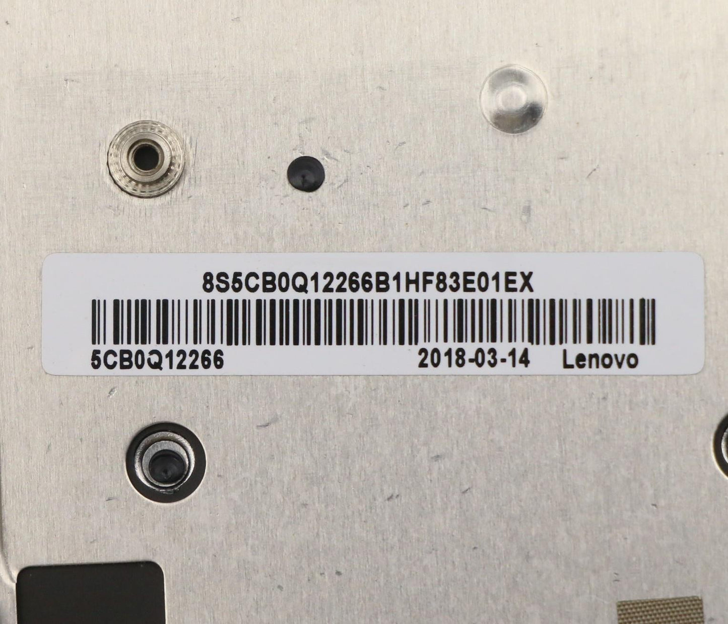 Lenovo Upper Case B 81B5 Bl Ptn W/Kb - 5CB0Q12266