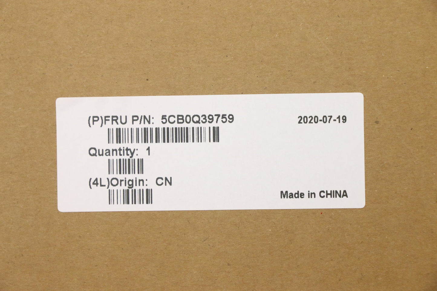 Lenovo Lcd Cover L 80Vg Sr W/Hinge Go - 5CB0Q39759