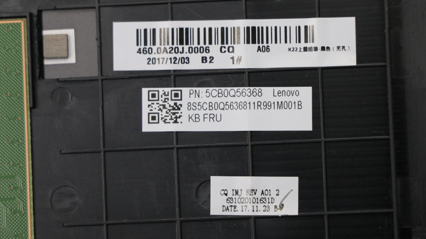 Lenovo Keyboard Internal Includes C-C - 5CB0Q56368