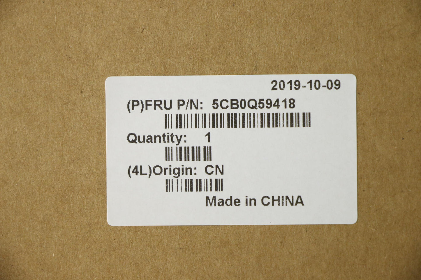 Lenovo Uppercaseasml81Brfpptn Ko Blkb - 5CB0Q59418