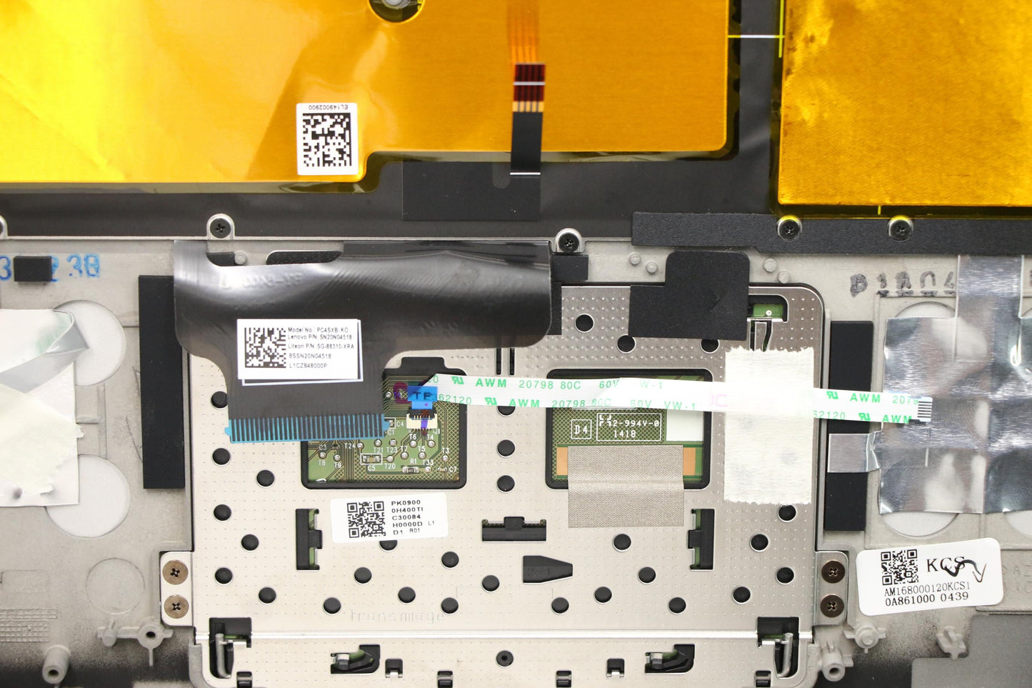 Lenovo Uppercaseasml81Brfpptn Ko Blkb - 5CB0Q59418