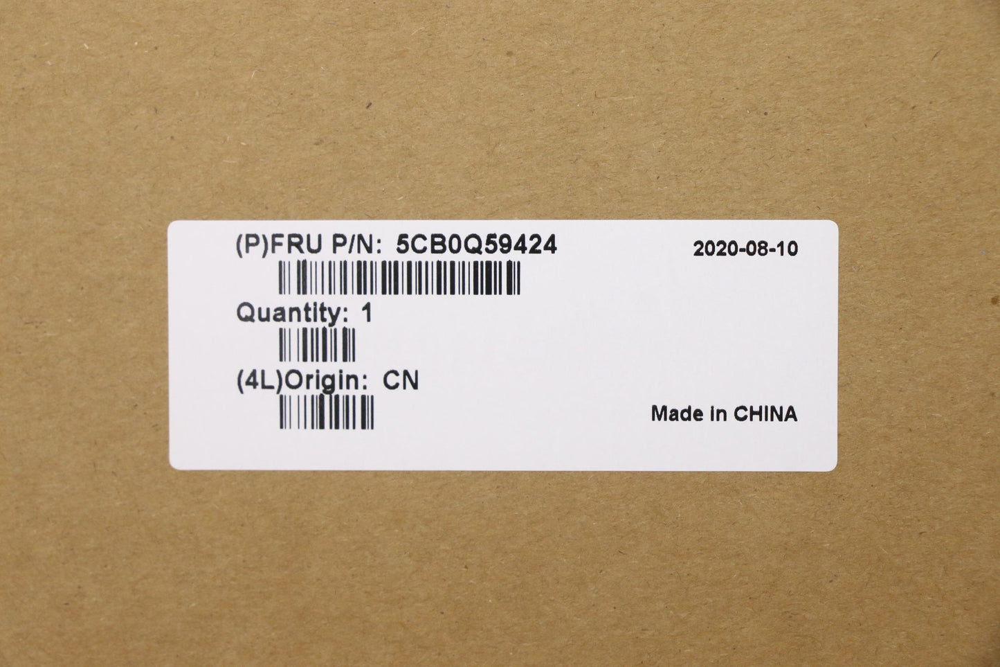 Lenovo Uppercaseasml81Brfpptn Cf-E Bl - 5CB0Q59424