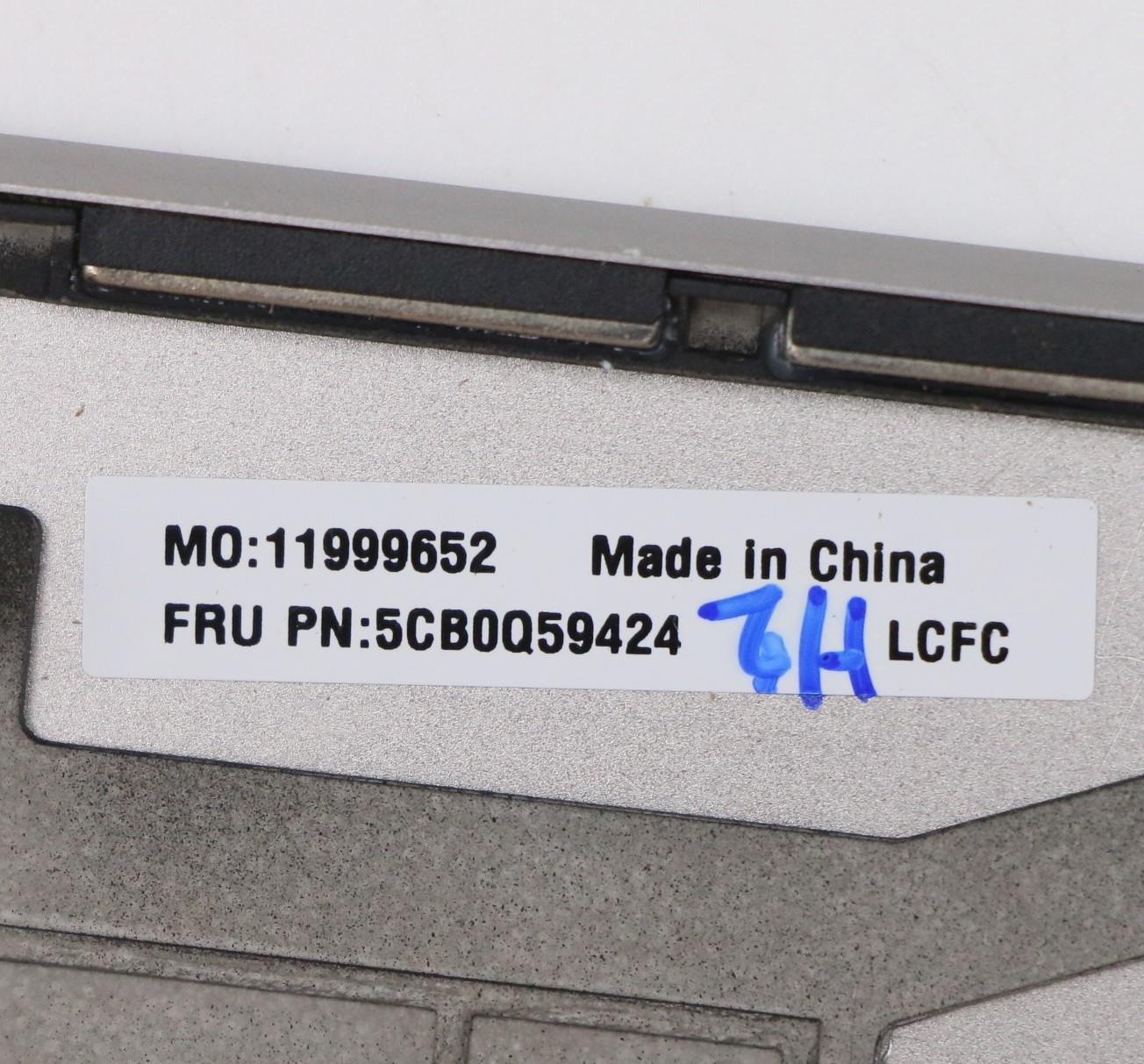Lenovo Uppercaseasml81Brfpptn Cf-E Bl - 5CB0Q59424