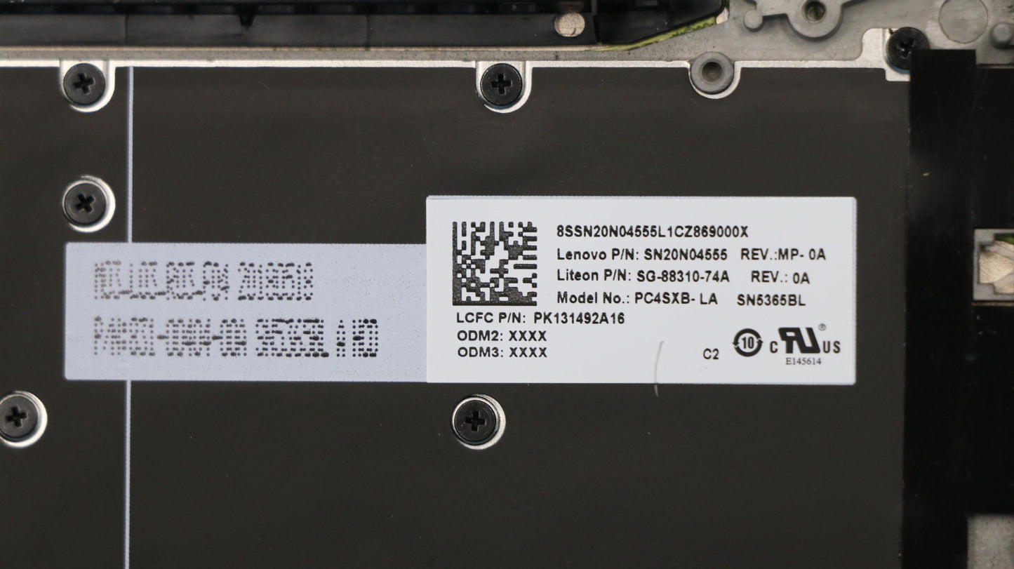 Lenovo Uppercaseasml81Brfpcham La Blk - 5CB0Q59429