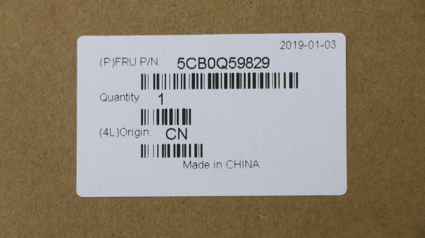 Lenovo Uppercasec 81Cj Ig Nfp Nbl W/K - 5CB0Q59829