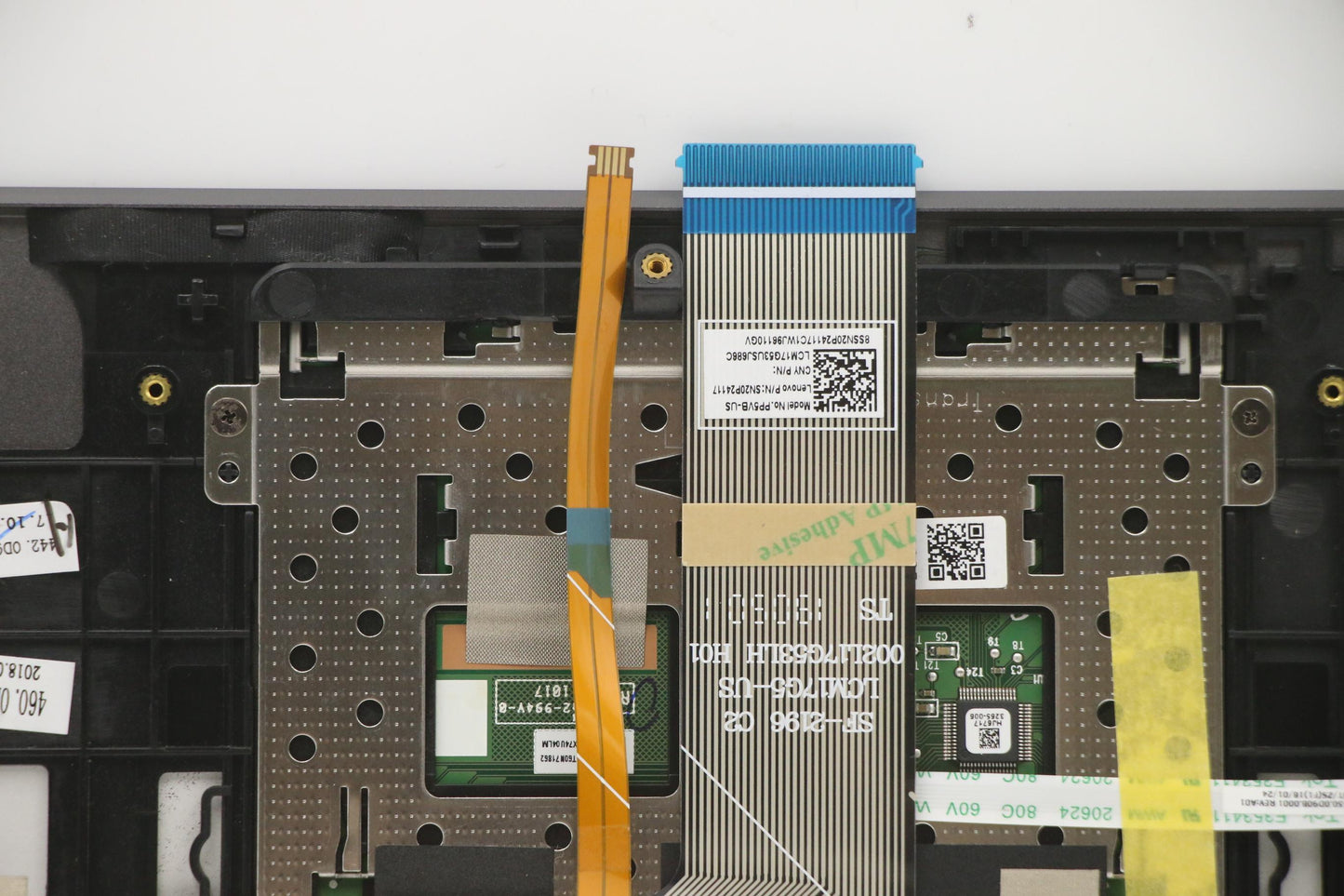 Lenovo Iron Grey C-Cover with USA English Keyboard, Backlit, Fingerprint Sensor - 5CB0Q62200