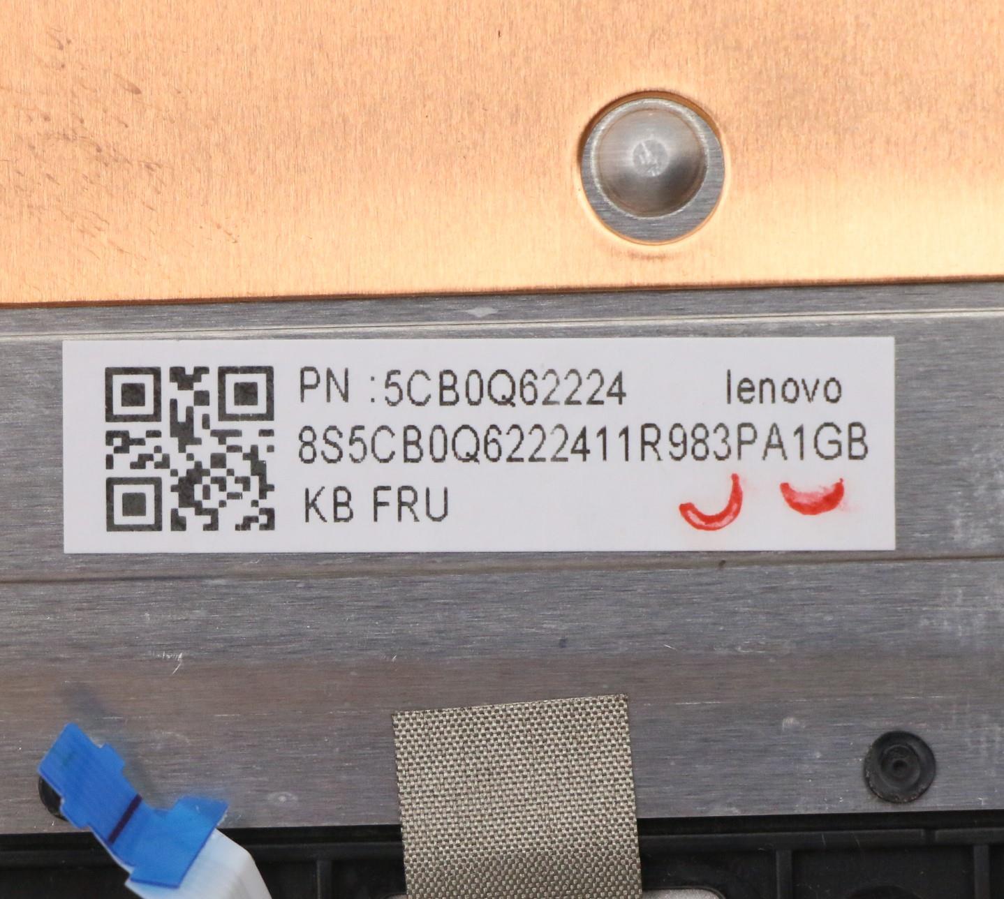 Lenovo Uppercase W 81Ac Sr Fp Bl W/Kb - 5CB0Q62224