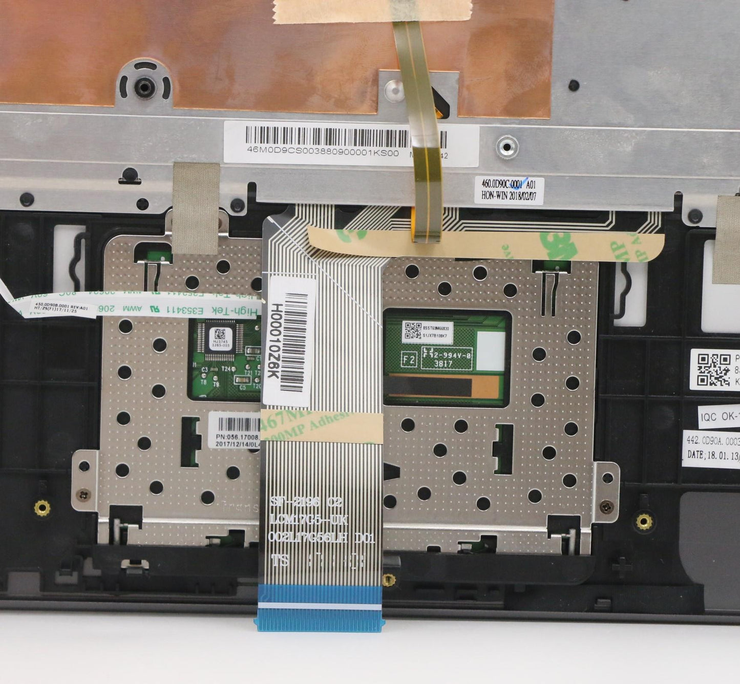 Lenovo Uppercasew81Acig Fp Bl W/Kb Cz - 5CB0Q62251